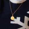 medaille de bapteme chrisme laudate