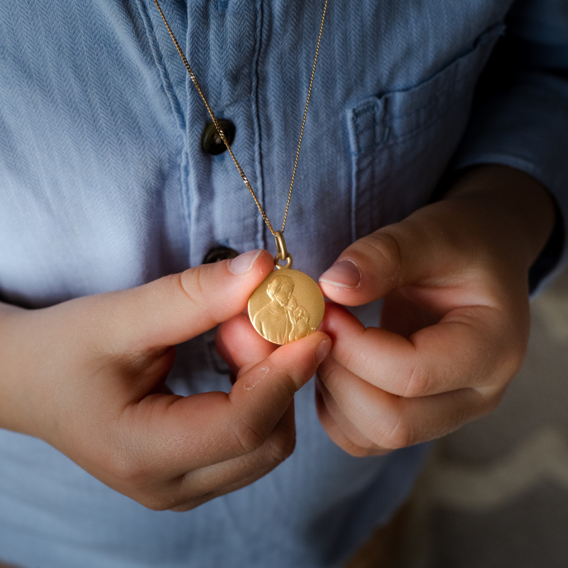 Medaille bapteme Saint Joseph