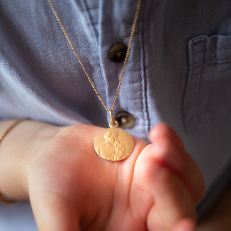 Medaille bapteme Saint Joseph