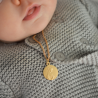Medaille bapteme Portrait de la Vierge de Lippi Medaille bapteme Portrait de la Vierge de Lippi