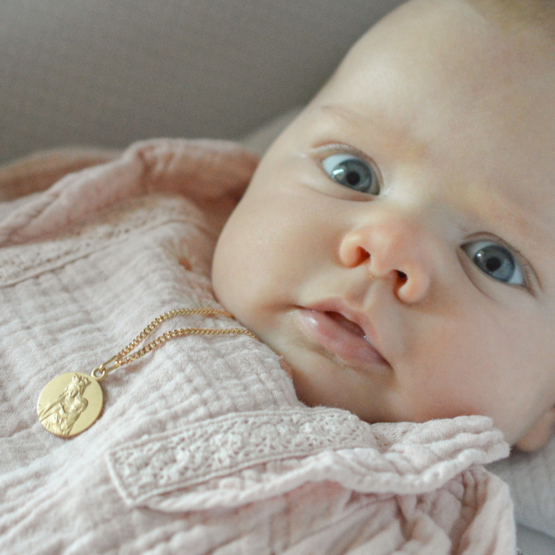 medaille bapteme Notre Dame de Toutes Grâces