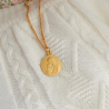 Médaille de baptême Madone de Botticelli