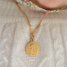 Médaille de baptême Madone de Botticelli