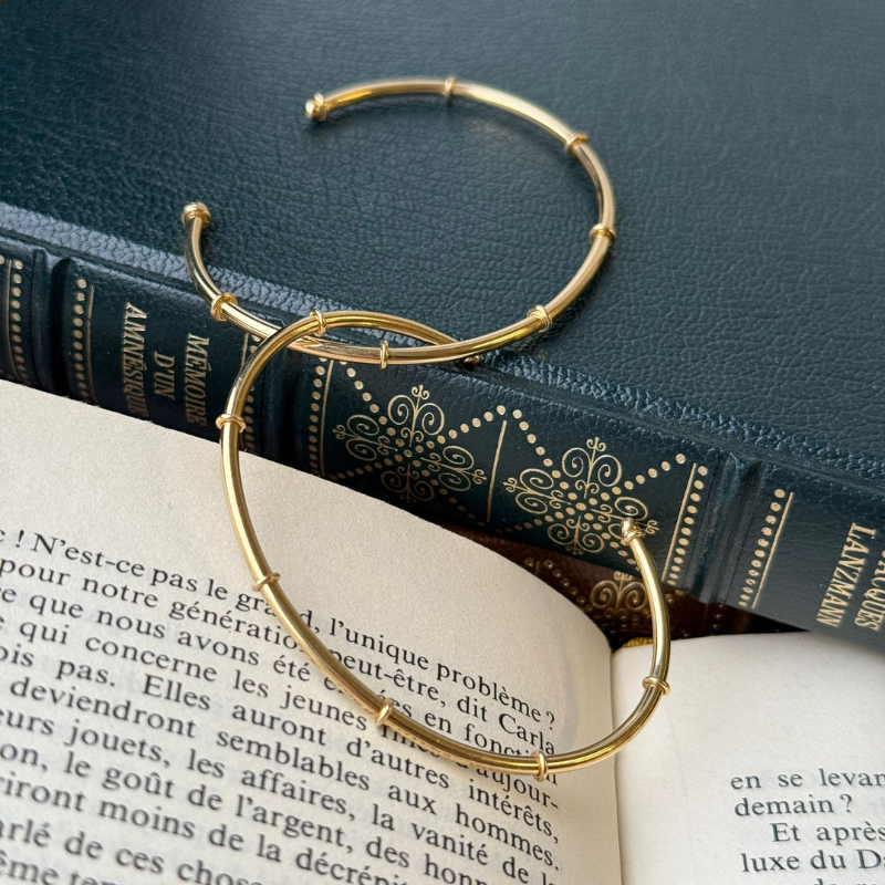 jonc heritage or 18 carats