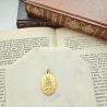 Medaille bapteme Marie conçue sans péché 21mm