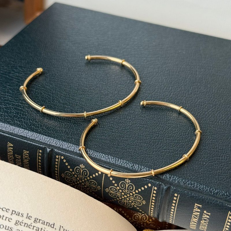 jonc joséphine à composer or jaune 18 carats