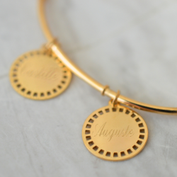 jonc joséphine à composer or jaune 18 carats