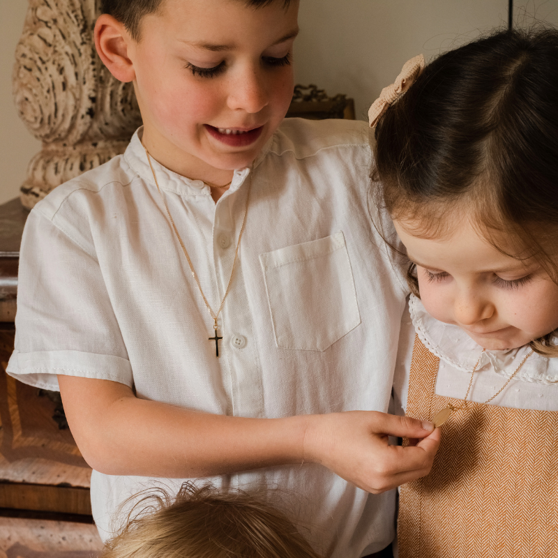 Croix de bapteme croix bâtons