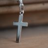 Pendentif Grande Croix Classique Argent