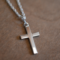 Pendentif Grande Croix Classique Argent