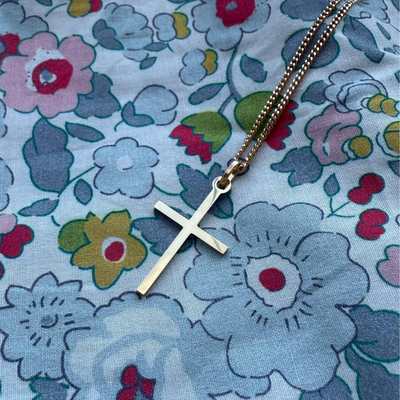 Pendentif Croix Héritage or