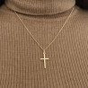 Pendentif Croix Héritage or