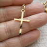 Pendentif Croix Héritage or