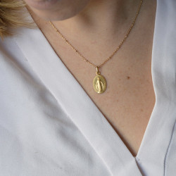 Médaille Miraculeuse 9 carats