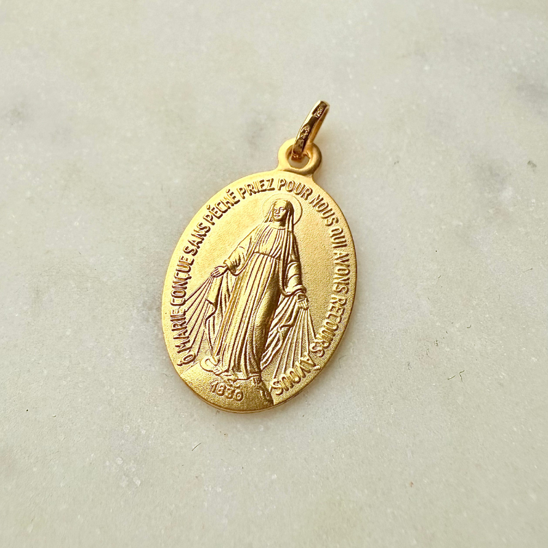 Médaille Miraculeuse 9 carats