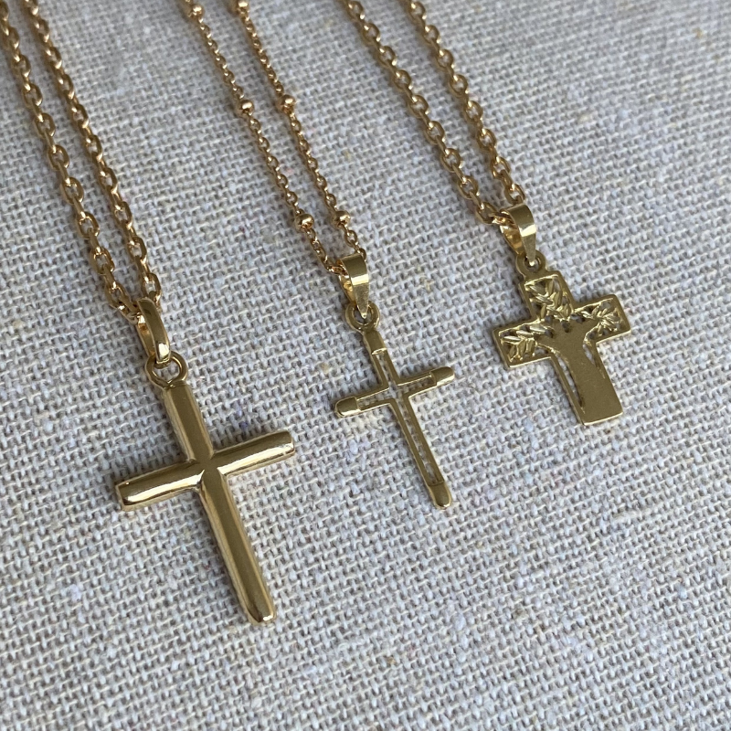 Croix Bâtons 9 carats