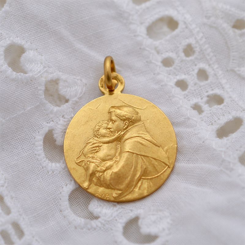 Medaille Bapteme Saint Antoine de Padoue