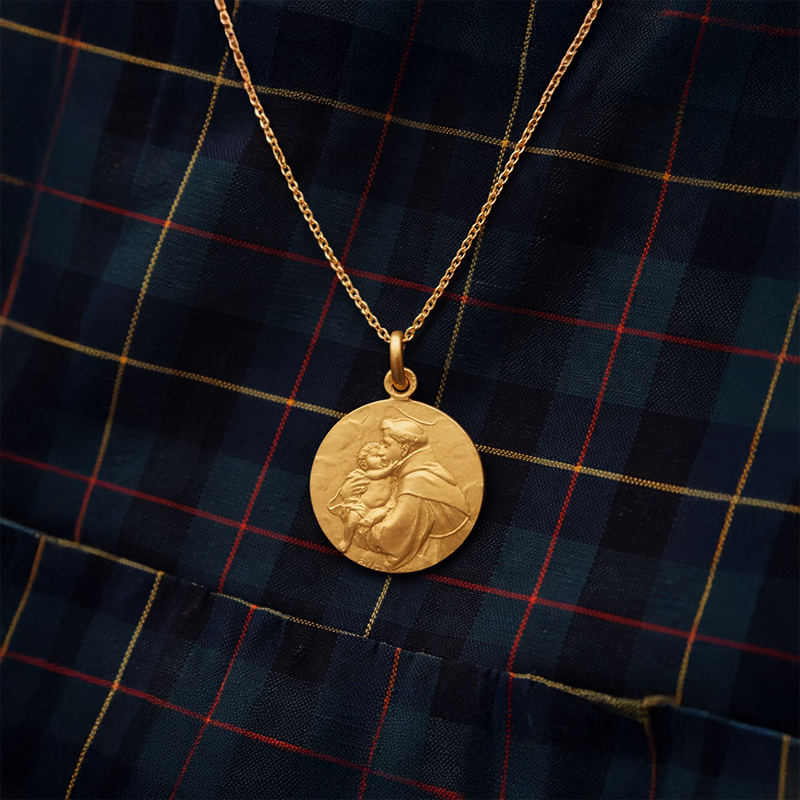 Medaille Bapteme Saint Antoine de Padoue