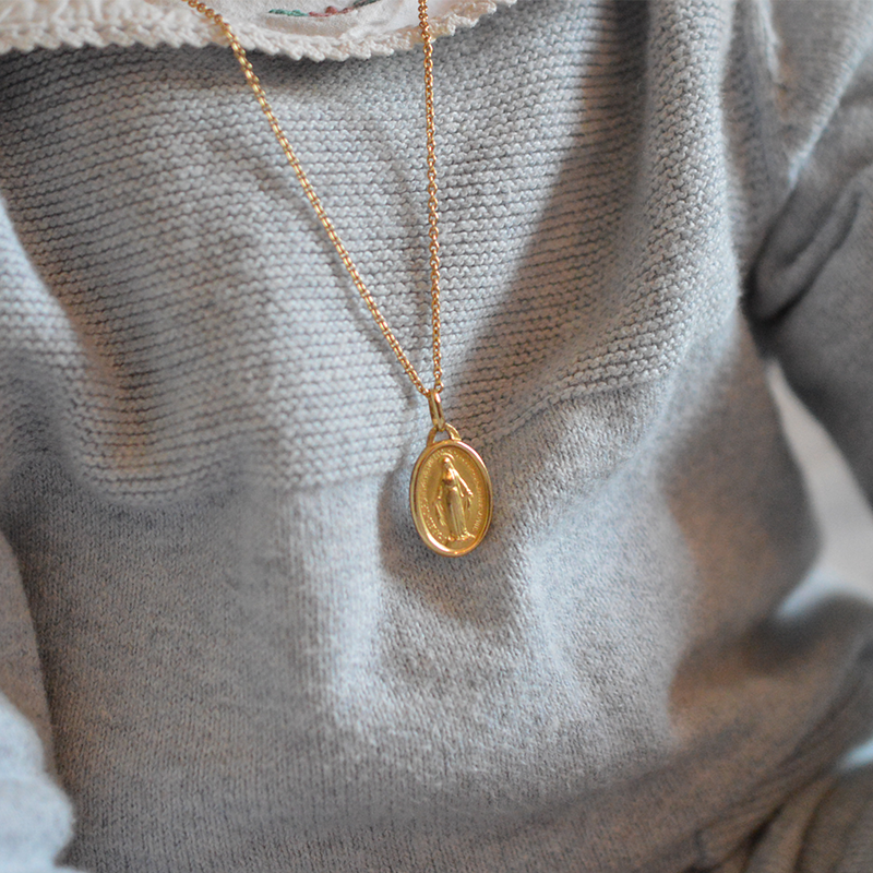 Médaille miraculeuse - Vierge des pauvres