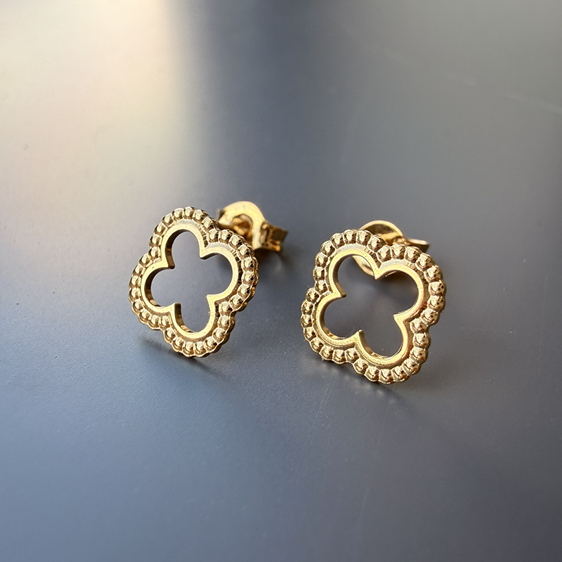 Boucles d'oreilles Honorine or jaune 9 carats