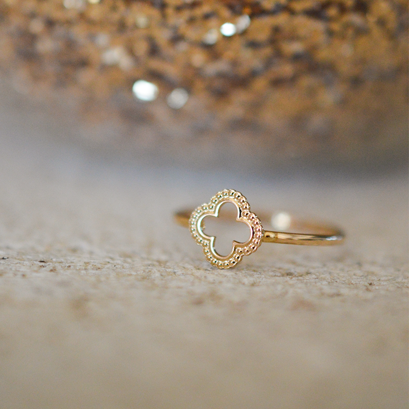 Anillo Honorine - Oro Amarillo de 9 quilates - Laudate