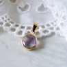 Pendentif éclat de vie améthyste