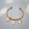 Bracelet Jonc Heritage Josephine à composer en argent 925 finition or jaune 18 carats