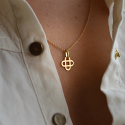 Mini croix entrelacée
