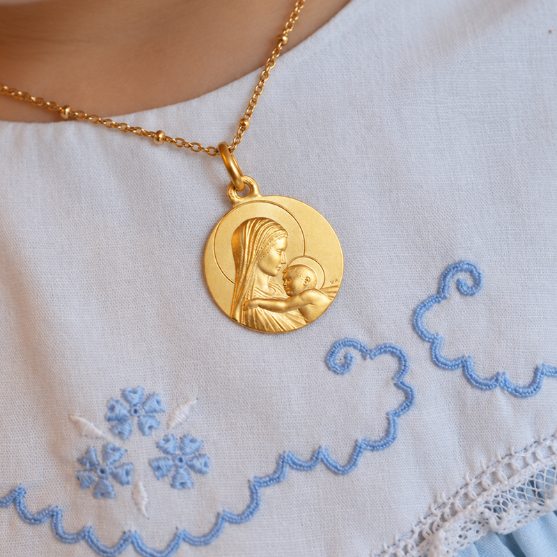 Médaille de Baptême - Mère de Tendresse