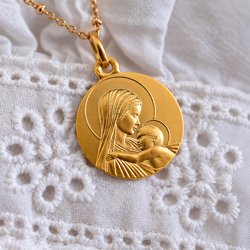 Médaille de Baptême - Mère de Tendresse