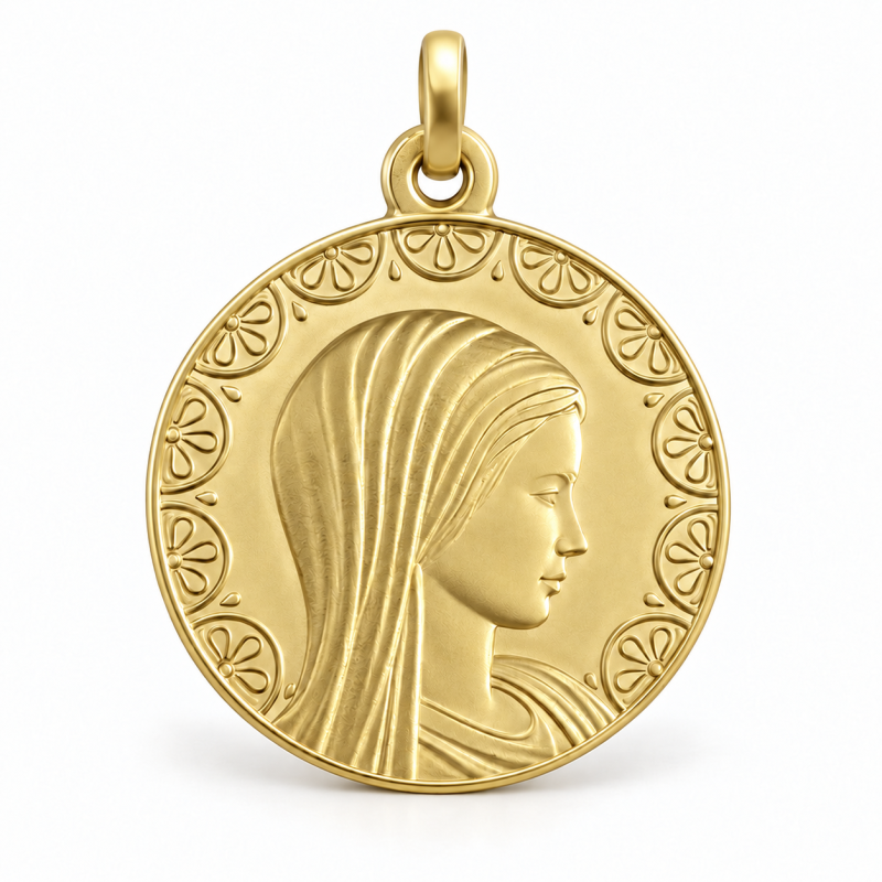 Médaille de Baptême - Notre Dame de Lumière