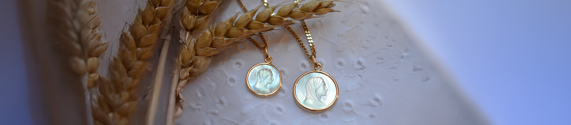 Médaille Baptême Nacre