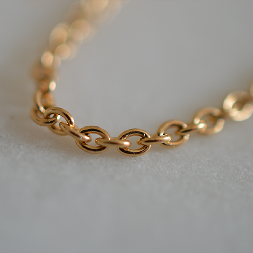 Chaîne Baptême Or Jaune 9 carats