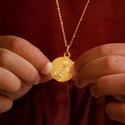 Médaille Baptême Fille