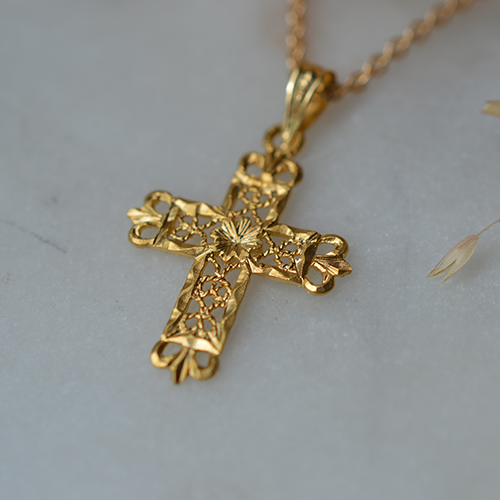 Croix Baptême Fille