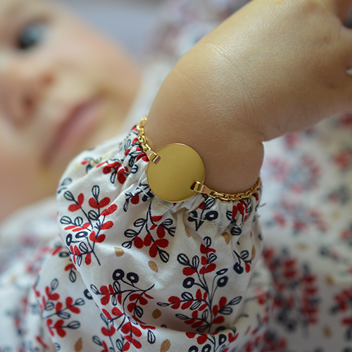 Gourmette Baptême Fille