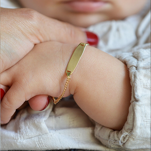 Gourmette Baptême Garçon